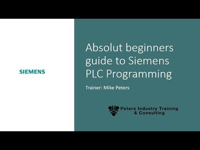 Absolute Beginners guide to Siemens PLC Programming // SCL