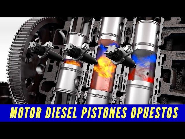 Pistones OPUESTOS: El Diésel que DESAFIÓ la Ingeniería Automotriz.