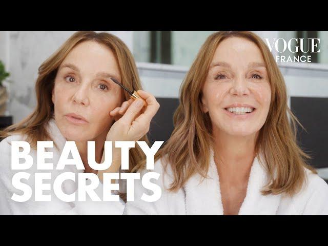 Philippine Leroy-Beaulieu reveals her minimalist, Parisian beauty routine | Vogue France