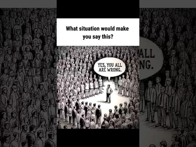 What situation?