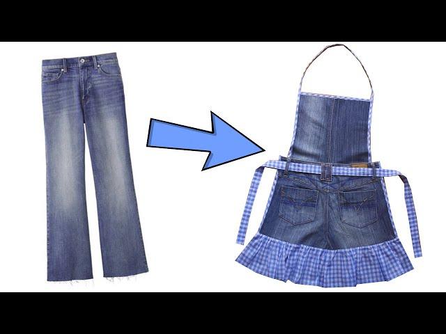 [DIY] Why don't I throw away my old jeans. You will be surprised | SEW HOUSE