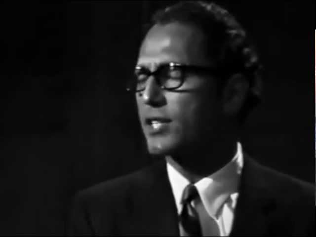 Tom Lehrer - The Hunting Song - LIVE FILM From Copenhagen in 1967