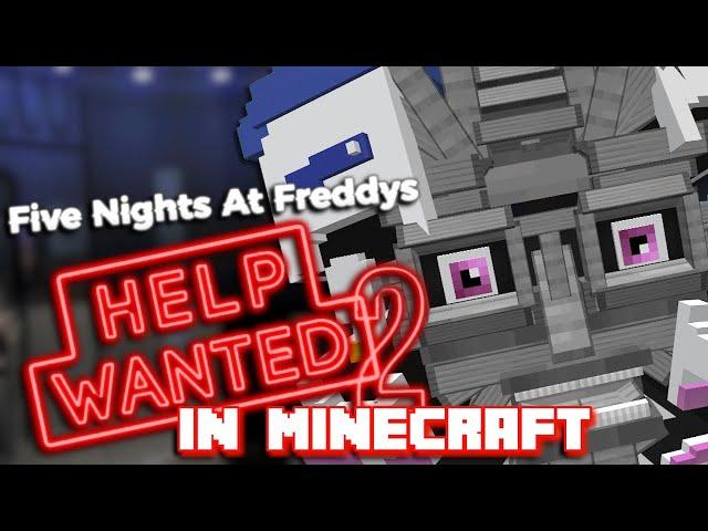 Help Wanted 2 Trailer In MINECRAFT