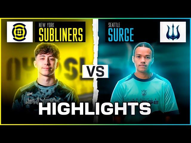 New York Subliners vs Seattle Surge HIGHLIGHTS | CDL Champs 2024 | Winners Round 1