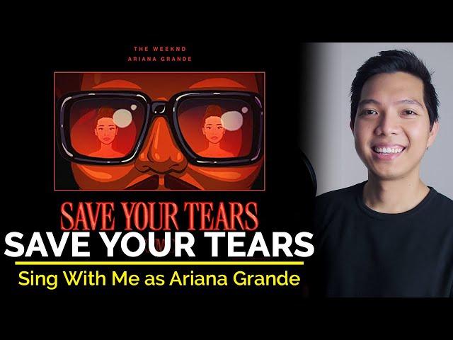 Save Your Tears (Remix) (Male Part Only - Karaoke) - The Weeknd ft. Ariana Grande