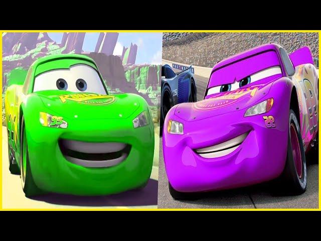 CARS 3 Lightning Mcqueen Learn Colors - Cars cartoon FUNNY  - Coffin Dacne Song (COVER)