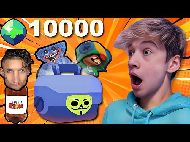 БАБЛ КВАС! КТО ВЫПАЛ на **10000 ГЕМОВ** Челлендж