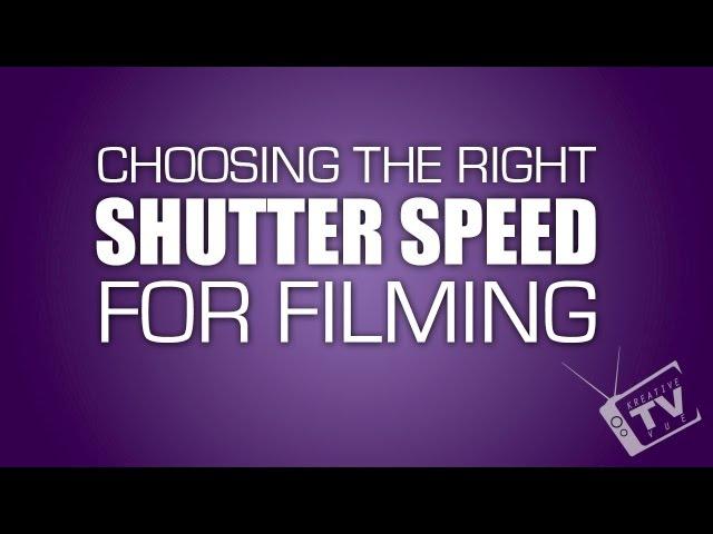 HOW TO GET THE RIGHT SHUTTER SPEED WHEN FILMING ON YOUR DSLR! 1 MINUTE Filming tutorial