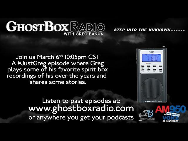 GhostBox Radio - Paranormal Recordings 3.06.24
