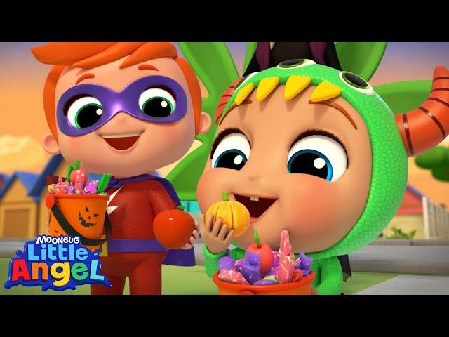 Ready to Trick or Treat?  | Little Angel Nursery Rhymes & Kids Songs