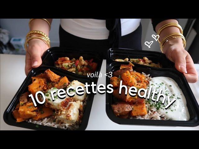 Recettes healthy/ protéinées