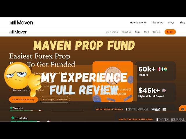 Maven Prop Firm EXPOSED The Shocking Truth You Need to Know | Maven Prop Firm Full Review #propfirm