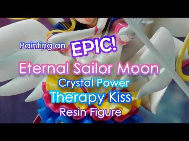 The ultimate Sailor Moon Resin Figure! Epic Crystal Power Therapy Kiss is here!