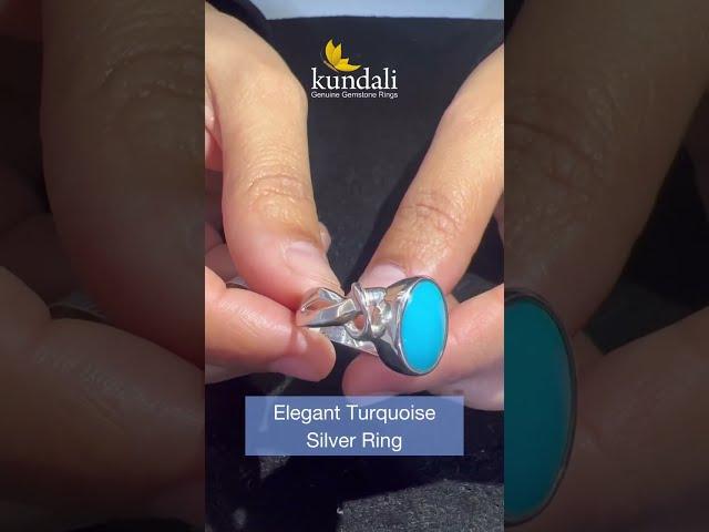 Turquoise ring | 100% #certifiedgemstones