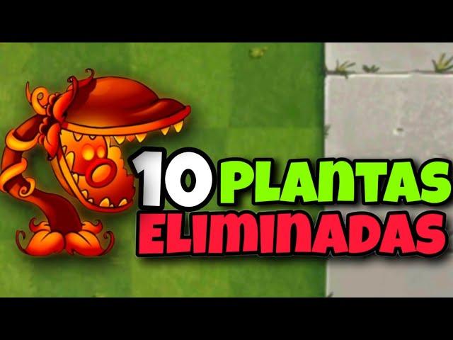 PLANTAS ELIMINADAS DE PLANTAS VS ZOMBIES 2!! | lubo | plantas vs zombies