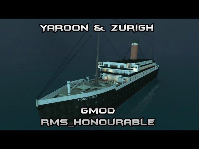 Garry's Mod | RP крушение корабля RMS_HONOURABLE