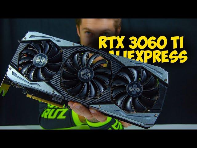 Видеокарта Rtx 3060 ti Soyo с Aliexpress