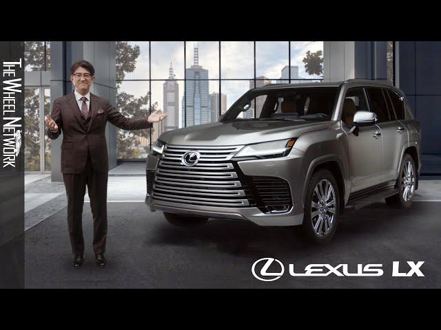 2022 Lexus LX Reveal