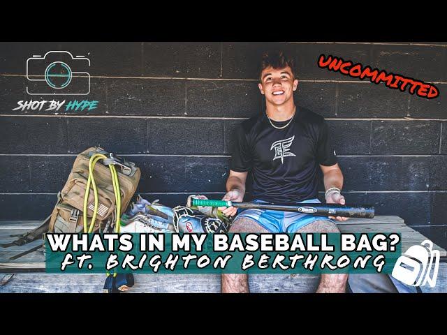 Episode 26: What's In My Baseball Bag? Ft. Brighton Berthrong (Class of 2022 Catcher UNCOMMITTED)