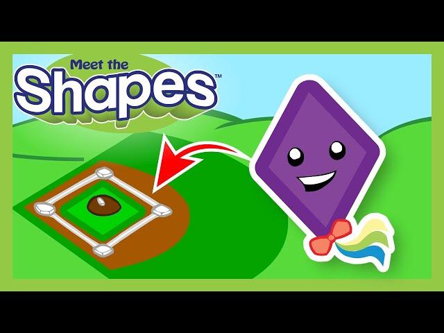 Meet the Shapes - "Diamond" Jump-in | Preschool Prep Company