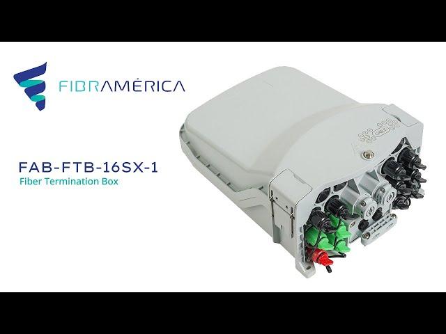 Caja NAP de terminación NAP FAB-FTB-16SX-1 | Fibramérica