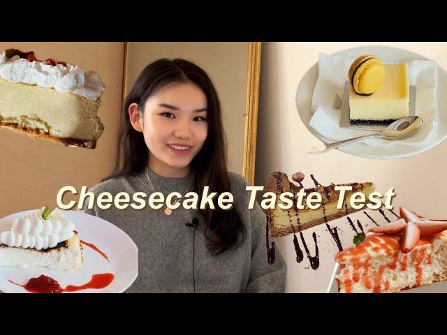 Миний амаар Cheesecake Taste Test in UB  | Хамгийн гоё cheesecake | Homebody Taste Test Vlog