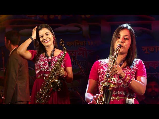 ️90s Jhankar️ Saxophone Music || Saat Samundar Paar Main Tere | Saxophonist Lipika | Bikash Studio