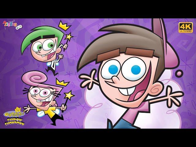 Fairly OddParents Shadow Showdown | The Movie 4K | All Game Cutscenes | ZigZagGamerPT