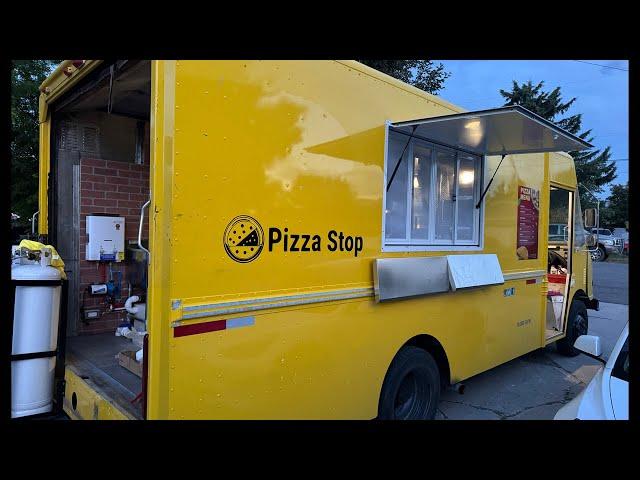 Opening Day / My First Live Food Truck Event / Local Farmers Market in Homebuilt Pizza Truck