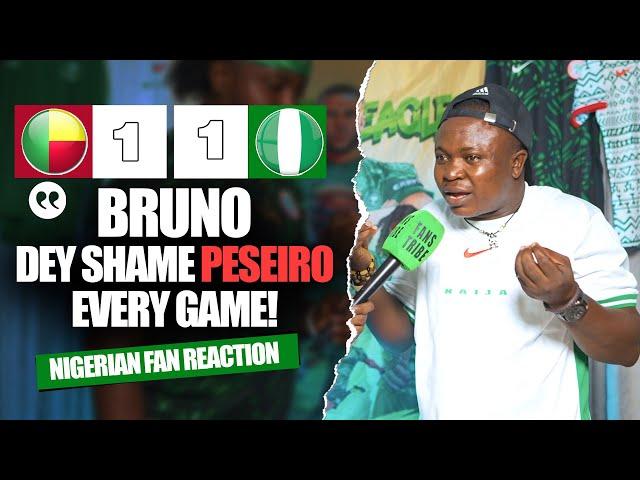 BENIN REPUBLIC 1-1 NIGERIA ( Henry - NIGERIAN FAN REACTION) - 2025 AFCON Qualifiers HIGHLIGHTS 23-24