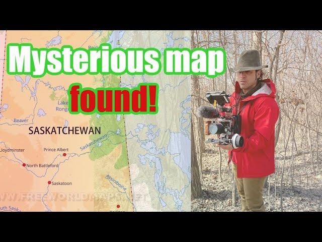 Mysterious map found! Saskatchewanderer 2021: The Adventure Continues!