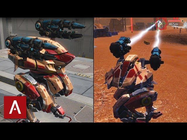 War Robots: Kumiho Medium Robot Gameplay | MAX LEVEL