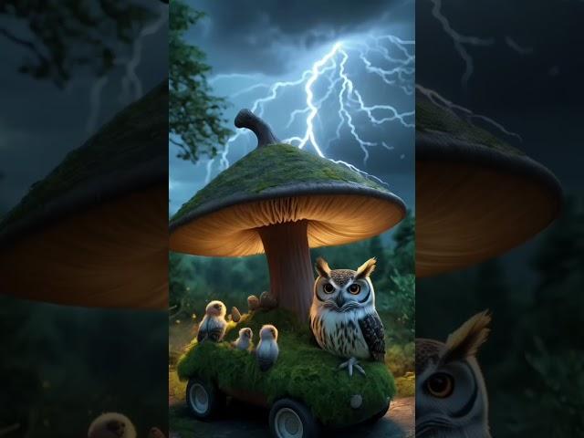 "Storm Shelter: The Owlmobile’s Enchanted Escape" #horror #animation #creepy