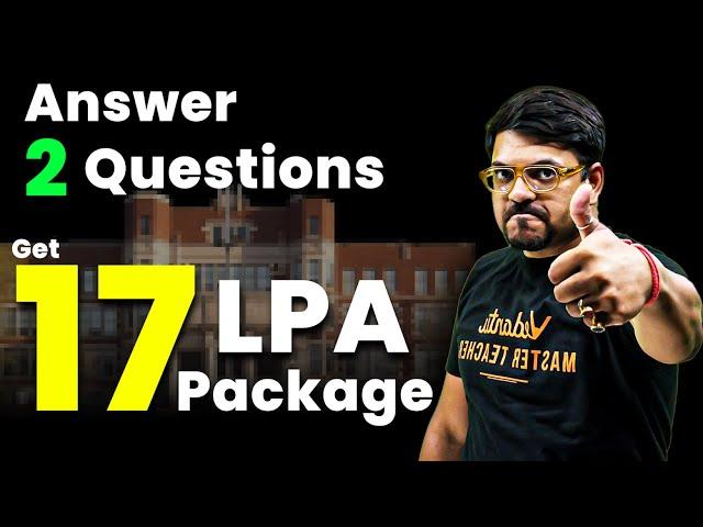 Earn 17 LPA Package with this College | Step by Step Roadmap | Harsh Sir