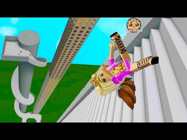 I Fall Down A Million Stairs! Random World Roblox Online Video Games