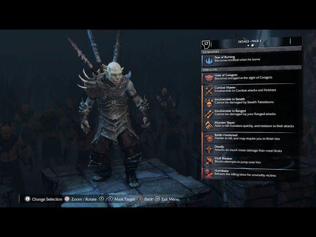 My Nemesis From SOM In SOW - Shadow Of War