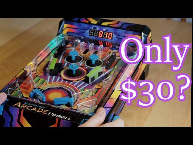 Electronic Arcade Pinball Review - is this $30 newly updated game the best value for home arcades?