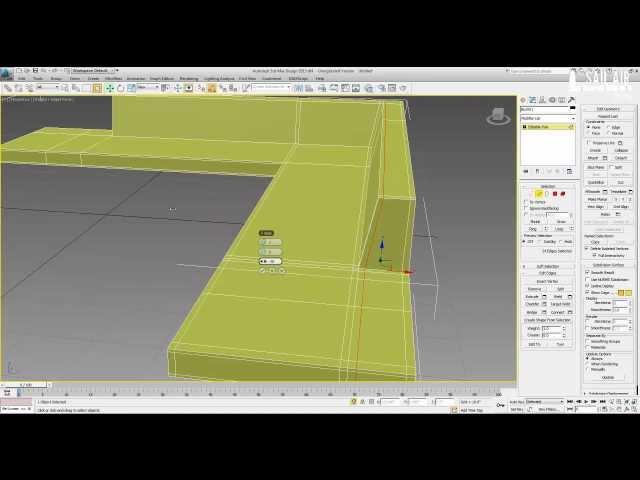 Tutorial- Autodesk 3D Studio Max - Basics of Architecture - Modelling Interior Pieces