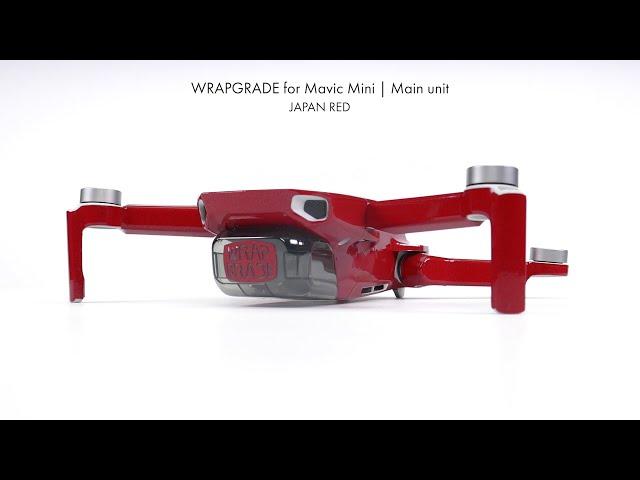 Wrapgrade for Mavic Mini | JAPAN RED