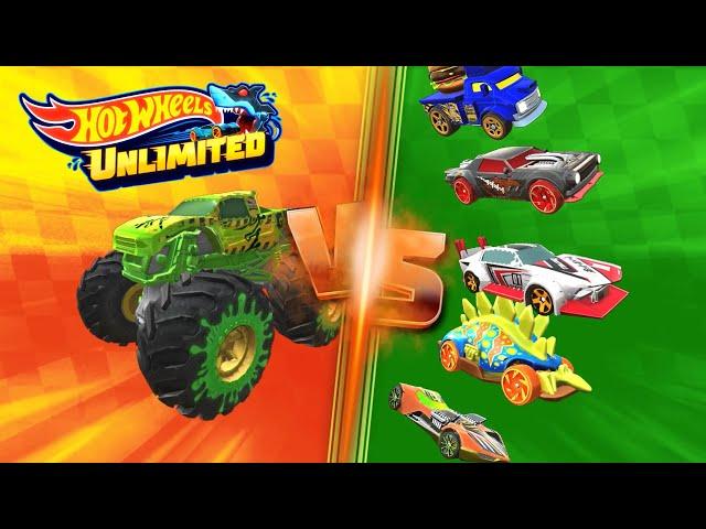 HOT WHEELS UNLIMITED 2 - GUNKSTER, RIP ROD In My Tracks