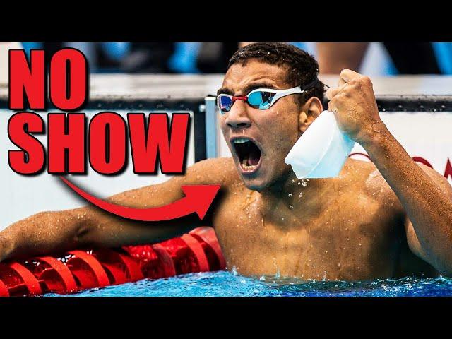 Defending Champ Ahmed Hafnaoui OUT of Paris 2024 Olympic Games