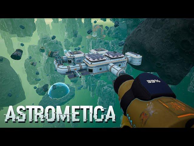 Early Look at a New Space Survival Game - Astrometica