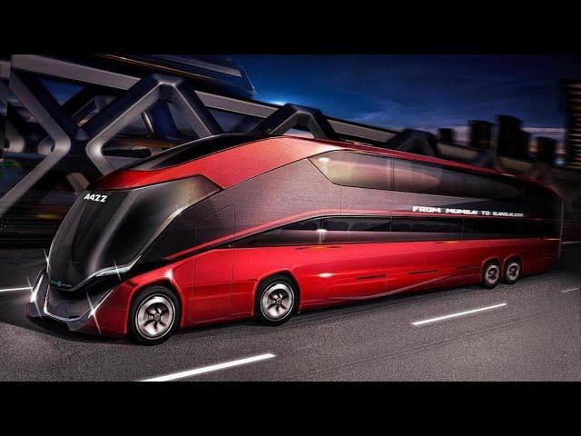 Futuristic Concept Trucks & Buses In The World