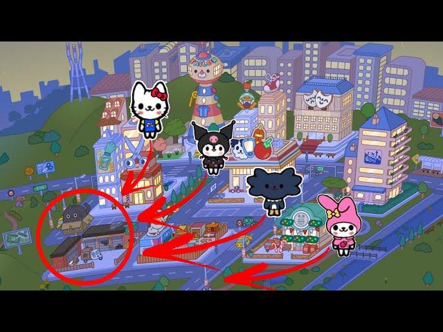 MY FREE SECRET CRUMPET *HELLO KITTY & FRIENDS* | TOCA BOCA | TOCA LIFE WORLD