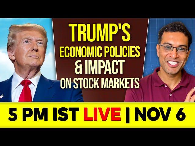 How Donald Trump's win is going to impact the stock market? | Akshat Shrivastava