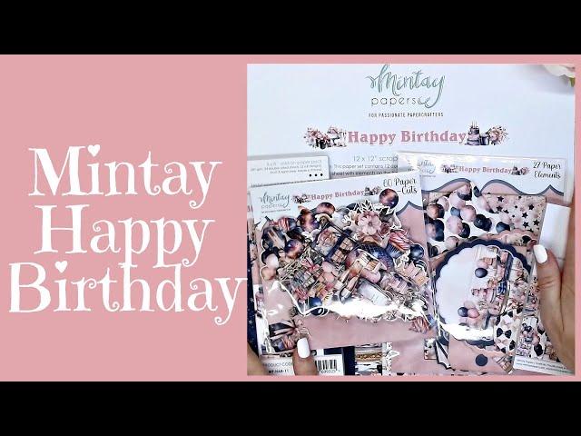 Mintay Happy Birthday ~ Brand New Collection!