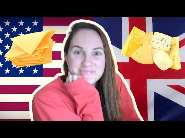 UK vs USA CHEESE Differences // What You Didn't Know!