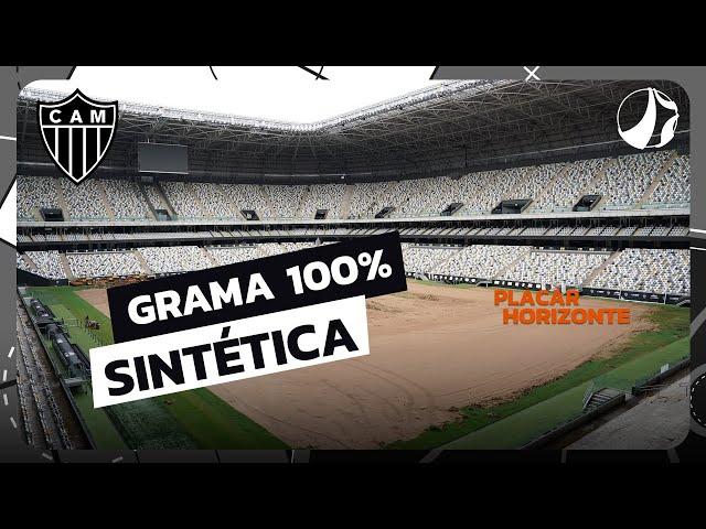 ARENA MRV TERÁ GRAMADO 100% SINTÉTICO EM 2025