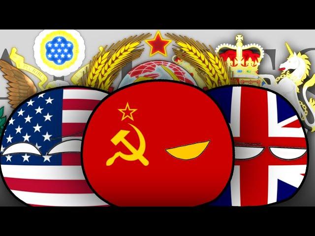 ALLIED POWERS WW2 Edit | Countryballs Animation #countryballs #countryballsanimation