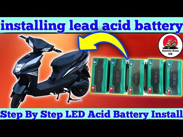 Easy DIY Tutorial Installing 60-Volt LED Acid Battery Step-by-Step